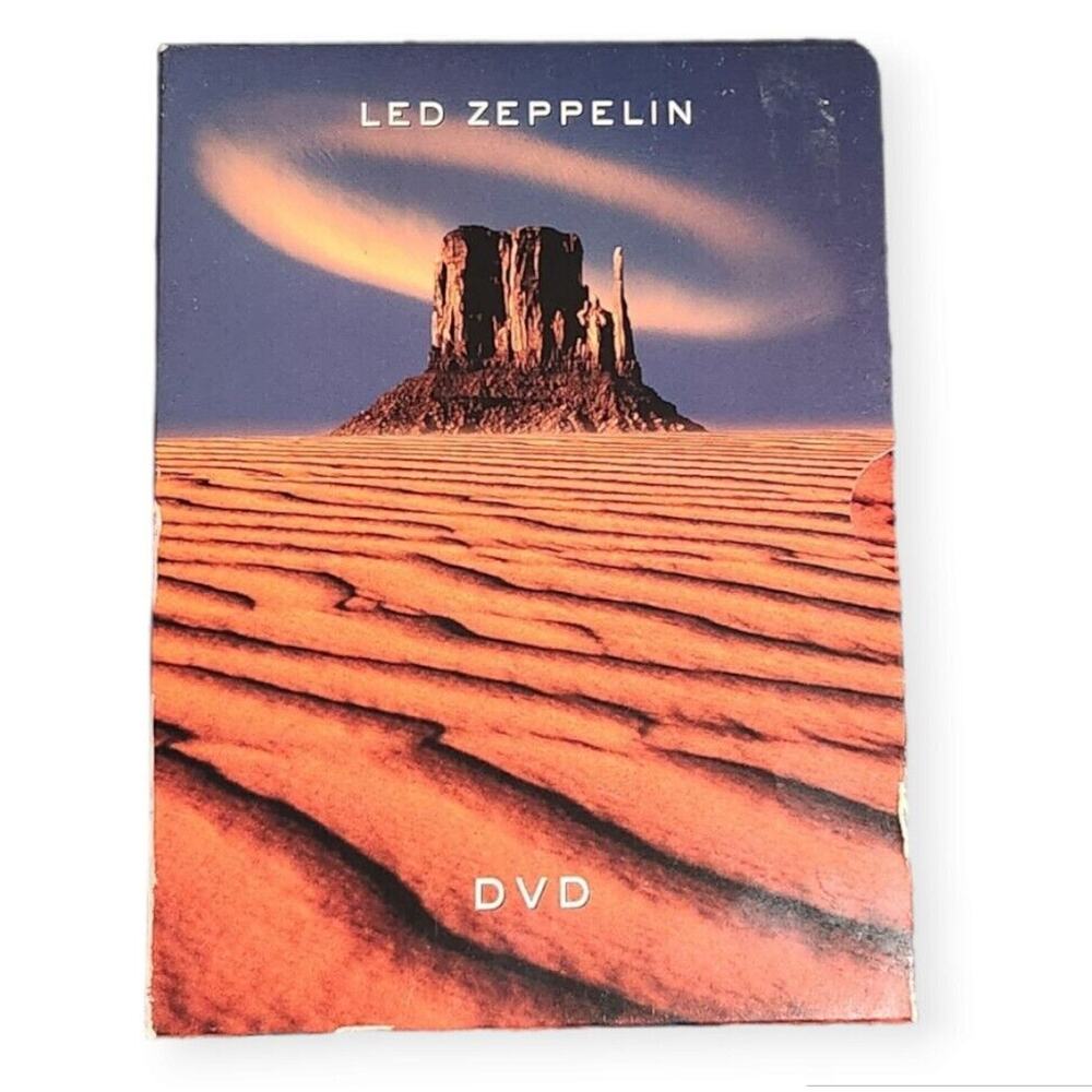 Led Zeppelin Live DVD Box Set (2 Discs, 2003) Pre-owned